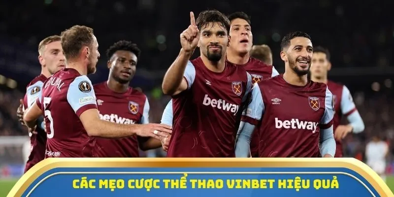 Vinbet - Khám Phá Sảnh Thể Thao, Bắt Kèo Hot Ngay! 3 Các mẹo cược thể thao Vinbet hiệu quả